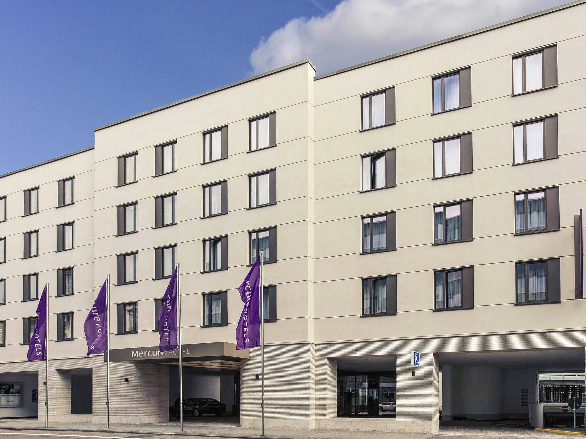 Mercure Hotel Wiesbaden City Exterior foto